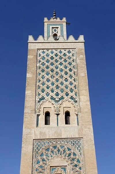 The Medersa mosque, Medina, Marrakesh, Morocco, North Africa, Africa