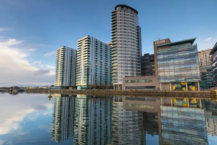 Framed Print : Media City UK, Salford Quays, Greater Manchester, England, United Kingdom, Europe Framed Print : Media City UK, Salford Quays, Greater Manchester, England, United Kingdom, Europe
