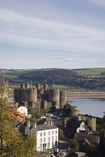 Medieval Conwy castle