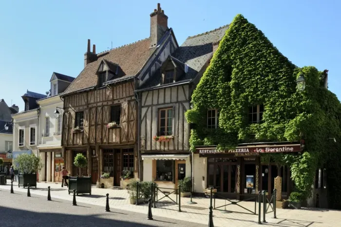 Framed Print : Medieval half-timbered buildings, Amboise, UNESCO World Heritage Site, Indre-et-Loire, Centre, France, Europe Framed Print : Medieval half-timbered buildings, Amboise, UNESCO World Heritage Site, Indre-et-Loire, Centre, France, Europe