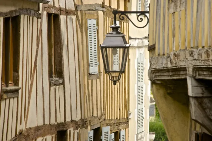 Framed Print : Medieval house facade, half timbered, old town, Macon, Saone et Loire1, Bourgogne (Burgundy), France, Europe Framed Print : Medieval house facade, half timbered, old town, Macon, Saone et Loire1, Bourgogne (Burgundy), France, Europe