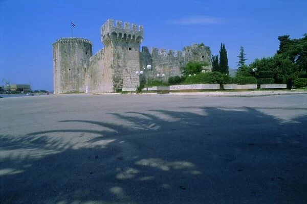 Medieval town of Trogir, Dalmatia, Dalmatian coast, Adriatic, Croatia, Europe