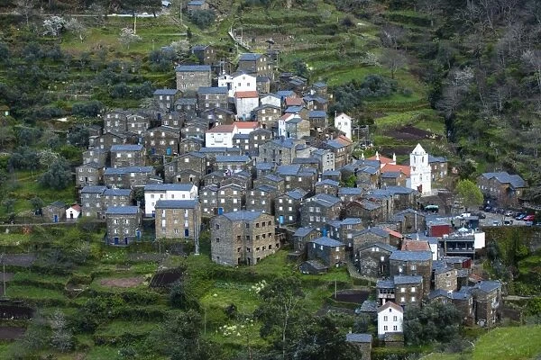 The medieval village of Monsanto in the municipality of Idanha-a-Nova, Monsanto, Beira