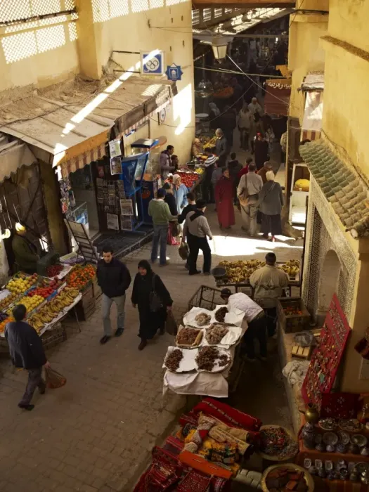 Framed Print : The Medina, Fez, Morocco, North Africa, Africa Framed Print : The Medina, Fez, Morocco, North Africa, Africa