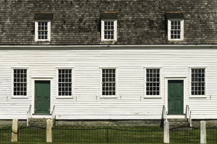 Framed Print : The meeting house dating from about 1793, in Hancock Shaker Village, Hancock, Massachusetts, New England, United States of America, North America Framed Print : The meeting house dating from about 1793, in Hancock Shaker Village, Hancock, Massachusetts, New England, United States of America, North America