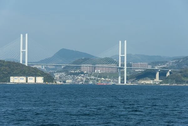 Megami Bridge, Nagasaki, Kyushu, Japan, Asia