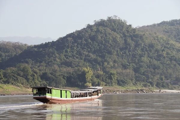 Mekong River near Luang Prabang, Laos, Indochina, Southeast Asia, Asia