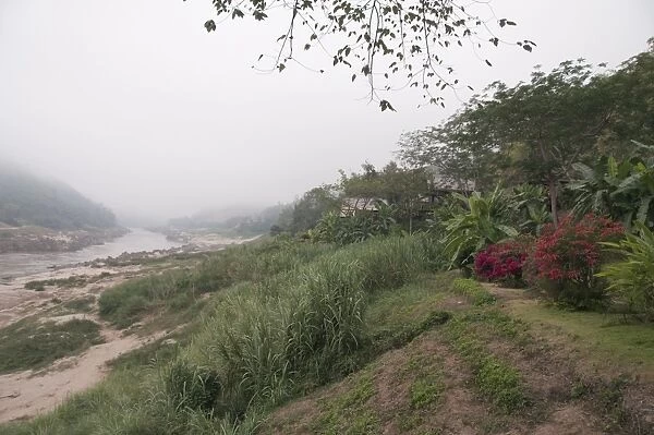 Mekong River near Pakbang, Laos, Indochina, Southeast Asia, Asia