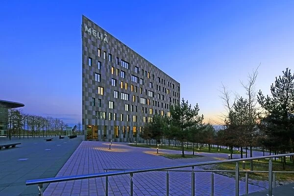 Melia Hotel on Kirchberg in Luxembourg City, Grand Duchy of Luxembourg, Europe