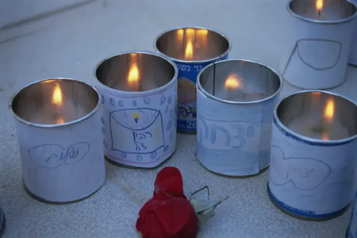 Framed Print : Memorial candles and childrens drawings at the tomb of Yitzak Rabin in Jerusalem Framed Print : Memorial candles and childrens drawings at the tomb of Yitzak Rabin in Jerusalem