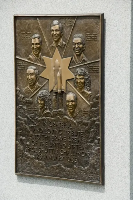 Framed Print : Memorial to the crew of the Space Shuttle Challenger Framed Print : Memorial to the crew of the Space Shuttle Challenger