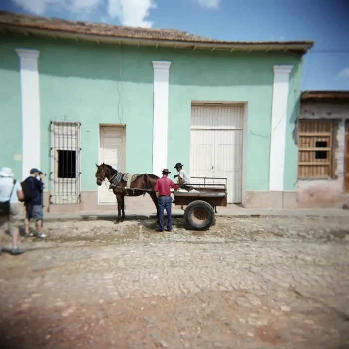 Framed Print : Two men with horse and cart, Trinidad, Cuba, West Indies, Central America Framed Print : Two men with horse and cart, Trinidad, Cuba, West Indies, Central America