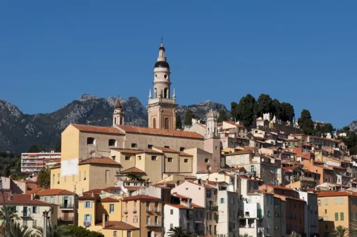 Framed Print : Menton, Provence-Alpes-Cote d Azur, French Riviera, France, Mediterranean, Europe Framed Print : Menton, Provence-Alpes-Cote d Azur, French Riviera, France, Mediterranean, Europe