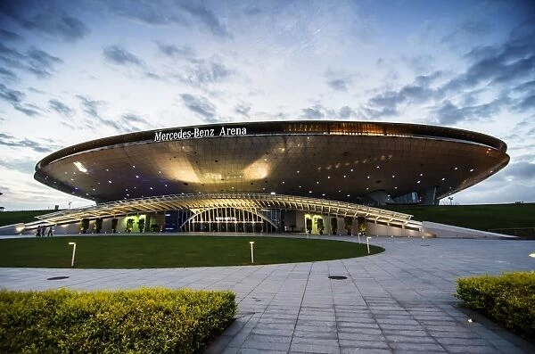 Mercedes Benz Arena in Shanghai Pudong, Shanghai, China, Asia
