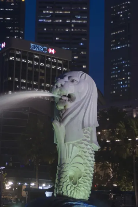 Framed Print : The Merlion Framed Print : The Merlion