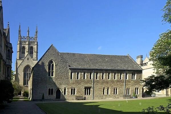 Merton College Chapel, Oxford University, Oxford, Oxfordshire, England