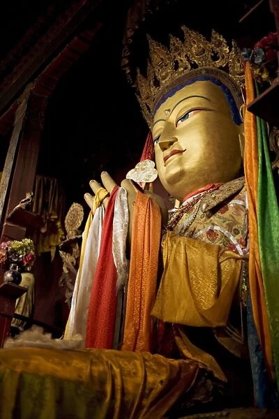 Meru Nyingba monastery, Bharkor, Lhasa, Tibet, China, Asia
