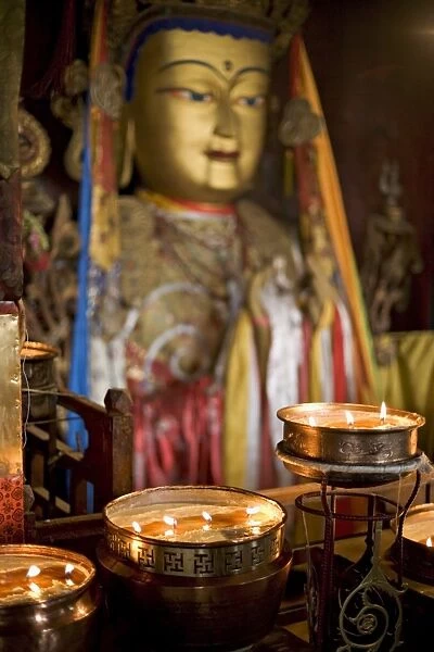 Meru Nyingba monastery, Bharkor, Lhasa, Tibet, China, Asia
