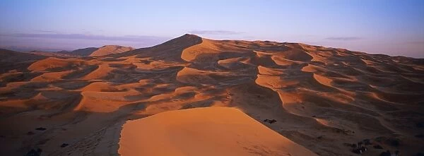 Merzouga and Erg Chebbi desert, Tafilalt, Morocco, North Africa, Africa