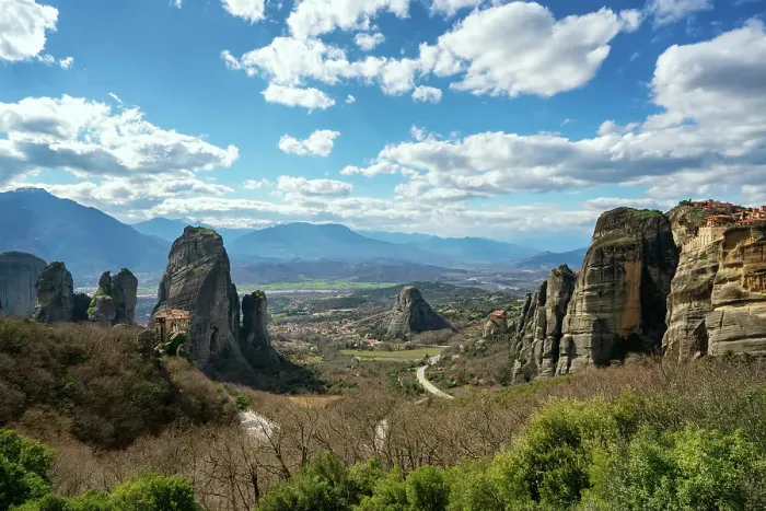Framed Print : Meteora, ancient holy Monastery of Rousanos Saint Barbara, Saint Nicholas Anapafsas and Varlaam, UNESCO, Kalabaka, Greece Framed Print : Meteora, ancient holy Monastery of Rousanos Saint Barbara, Saint Nicholas Anapafsas and Varlaam, UNESCO, Kalabaka, Greece