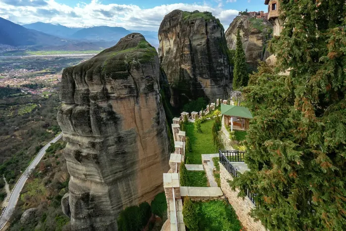 Framed Print : Meteora, ancient holy Monastery of Varlaam, UNESCO, Kalabaka, Greece Framed Print : Meteora, ancient holy Monastery of Varlaam, UNESCO, Kalabaka, Greece