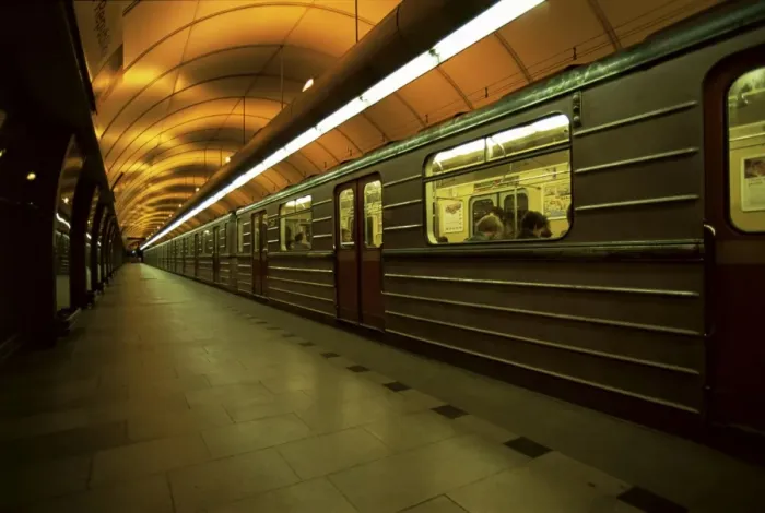 Framed Print : Metro platform, Namesti Republiky, Prague, Czech Republic, Europe Framed Print : Metro platform, Namesti Republiky, Prague, Czech Republic, Europe