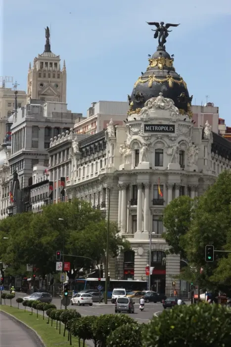 Framed Print : Metropolis Building, Madrid, Spain, Europe