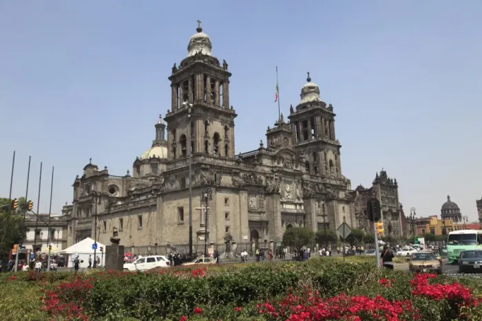 Framed Print : Metropolitan Cathedral, the largest church in Latin America, Zocalo, Plaza de la Constitucion, Mexico City, Mexico, North America Framed Print : Metropolitan Cathedral, the largest church in Latin America, Zocalo, Plaza de la Constitucion, Mexico City, Mexico, North America