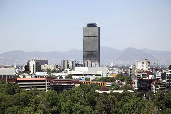 Mexico City skyline, Mexico City, Mexico, North America