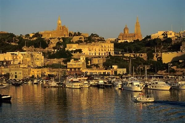 Mgarr harbour, Gozo, Malta, Mediterranean, Europe