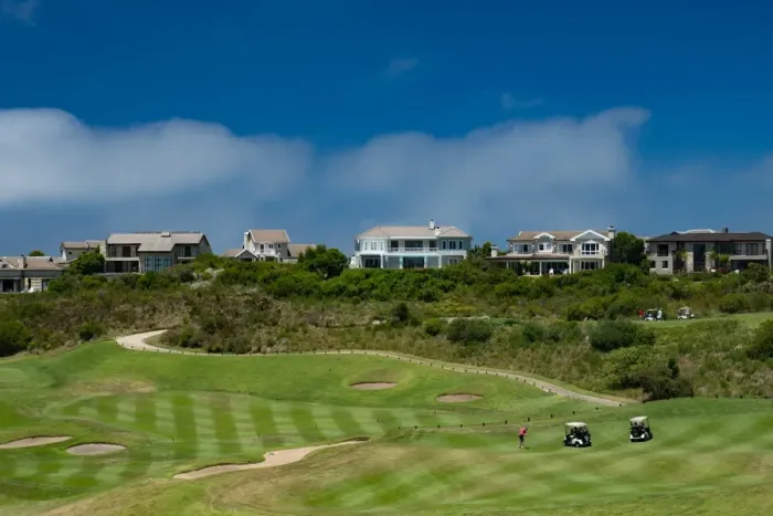 Framed Print : Midday golf being played at the Pezula Golf Course, Kynsna, South Africa, Africa Framed Print : Midday golf being played at the Pezula Golf Course, Kynsna, South Africa, Africa