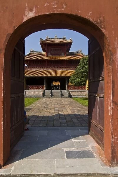 To Mieu Temple complex, UNESCO World Heritage Site, Hue, Vietnam, Indochina