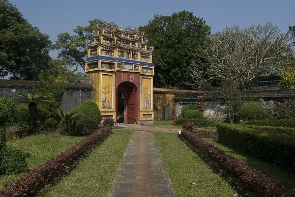 To Mieu Temple complex, UNESCO World Heritage Site, Hue, Vietnam, Indochina