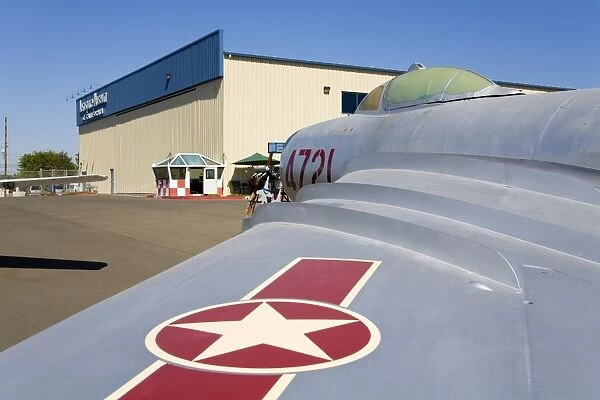 Mig-17PF Frescoe at the Aerospace Museum of California, Sacramento, California