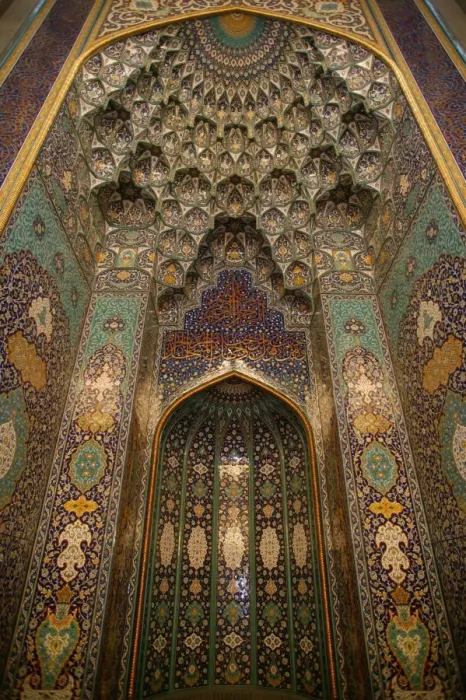 Framed Print : The mihrab in the Sultan Qaboos Grand Mosque, Muscat, Oman, Middle East Framed Print : The mihrab in the Sultan Qaboos Grand Mosque, Muscat, Oman, Middle East