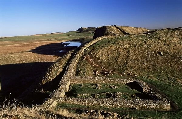Milecastle 39 to Highsheild, Roman Wall, Hadrians Wall, UNESCO World Heritage Site