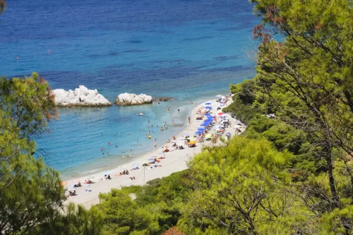 Framed Print : Milia Beach, Skopelos, Sporades Islands, Greek Islands, Greece, Europe Framed Print : Milia Beach, Skopelos, Sporades Islands, Greek Islands, Greece, Europe