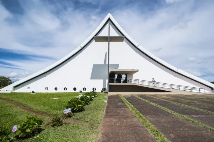 Framed Print : Military church in Brasilia, Brazil, South America Framed Print : Military church in Brasilia, Brazil, South America
