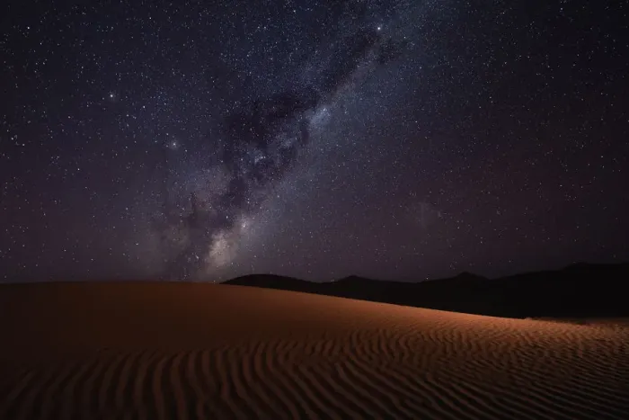 Framed Print : Milky Way rising over the sand dunes of Sossusvlei, Namibia, Africa Framed Print : Milky Way rising over the sand dunes of Sossusvlei, Namibia, Africa