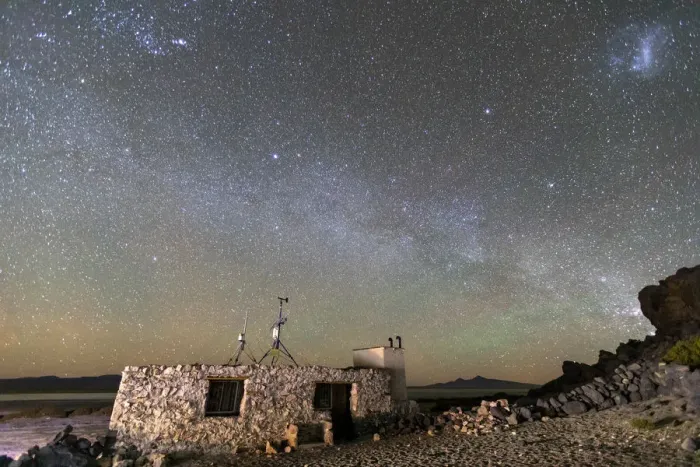 Framed Print : Milky Way over Salar de Tara y Aguas Calientes I, Los Flamencos National Reserve Framed Print : Milky Way over Salar de Tara y Aguas Calientes I, Los Flamencos National Reserve