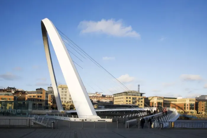 Framed Print : Millennium Bridge, Gateshead, Tyne and Wear, England, United Kingdom, Europe Framed Print : Millennium Bridge, Gateshead, Tyne and Wear, England, United Kingdom, Europe