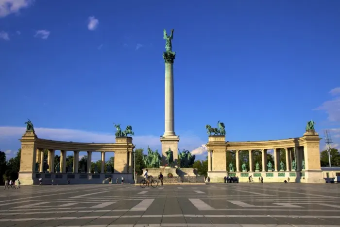 Framed Print : Millennium Monument, Heroes Square, Budapest, Hungary, Europe Framed Print : Millennium Monument, Heroes Square, Budapest, Hungary, Europe
