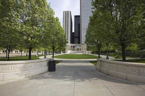 Millennium Monument, Millennium Park, Chicago, Illinois, United States of America