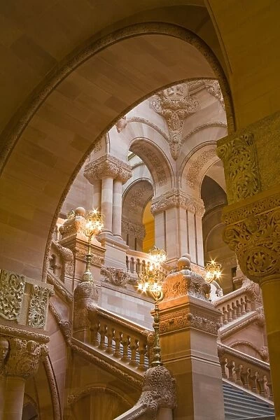 Million Dollar Staircase, State Capitol Building, Albany, New York State