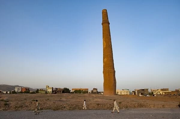 Minaret in Herat, Afghanistan, Asia