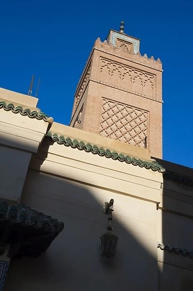 Minaret of Okba, Oujda, Oriental region, Morocco, North Africa, Africa