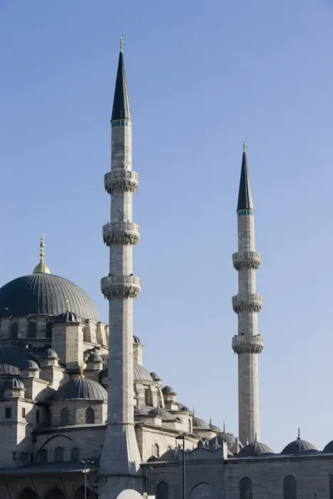 Framed Print : Minarets and dome of the New Mosque, Istanbul, Turkey, Europe Framed Print : Minarets and dome of the New Mosque, Istanbul, Turkey, Europe