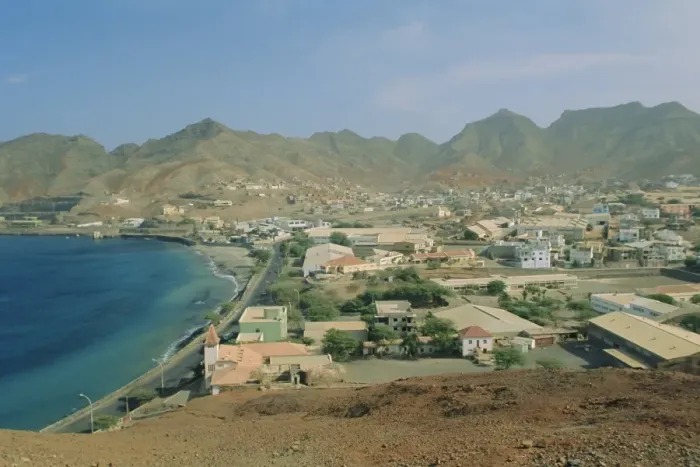 Framed Print : Mindelo, San Vicente (Sao Vicente) Island, Cape Verde Islands, off Africa, Atlantic Framed Print : Mindelo, San Vicente (Sao Vicente) Island, Cape Verde Islands, off Africa, Atlantic