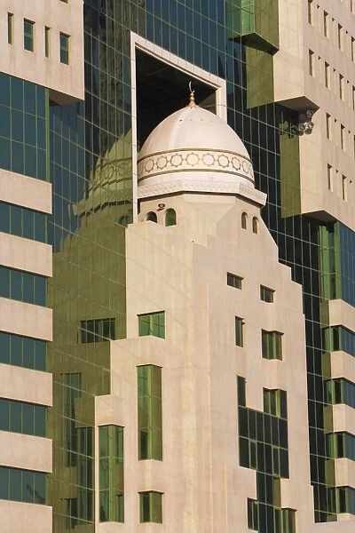 Ministry of Education building featuring a mosque dome