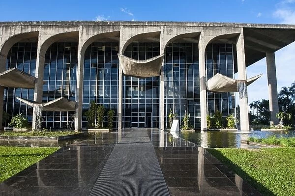 Ministry of Justice, Brasilia, UNESCO World Heritage Site, Brazil, South America